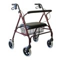 Karman Healthcare Karman Healthcare R-4700-BD Heavy Duty Rollator-Burgundy R-4700-BD